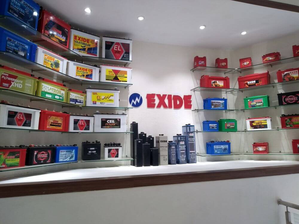 Exide and other brands