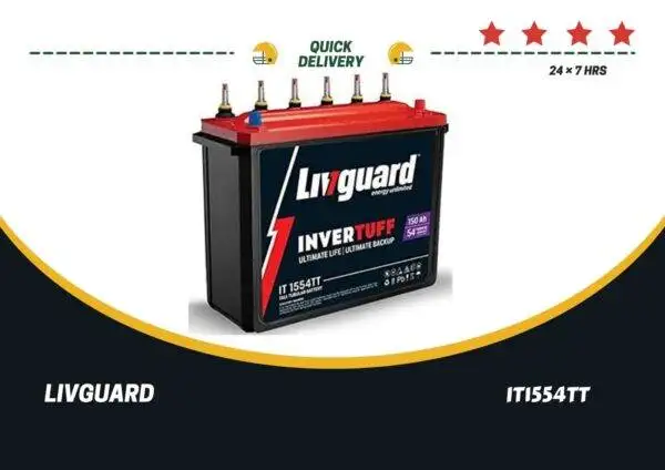 LIVGUARD TUBULAR BATTERY IT1554TT