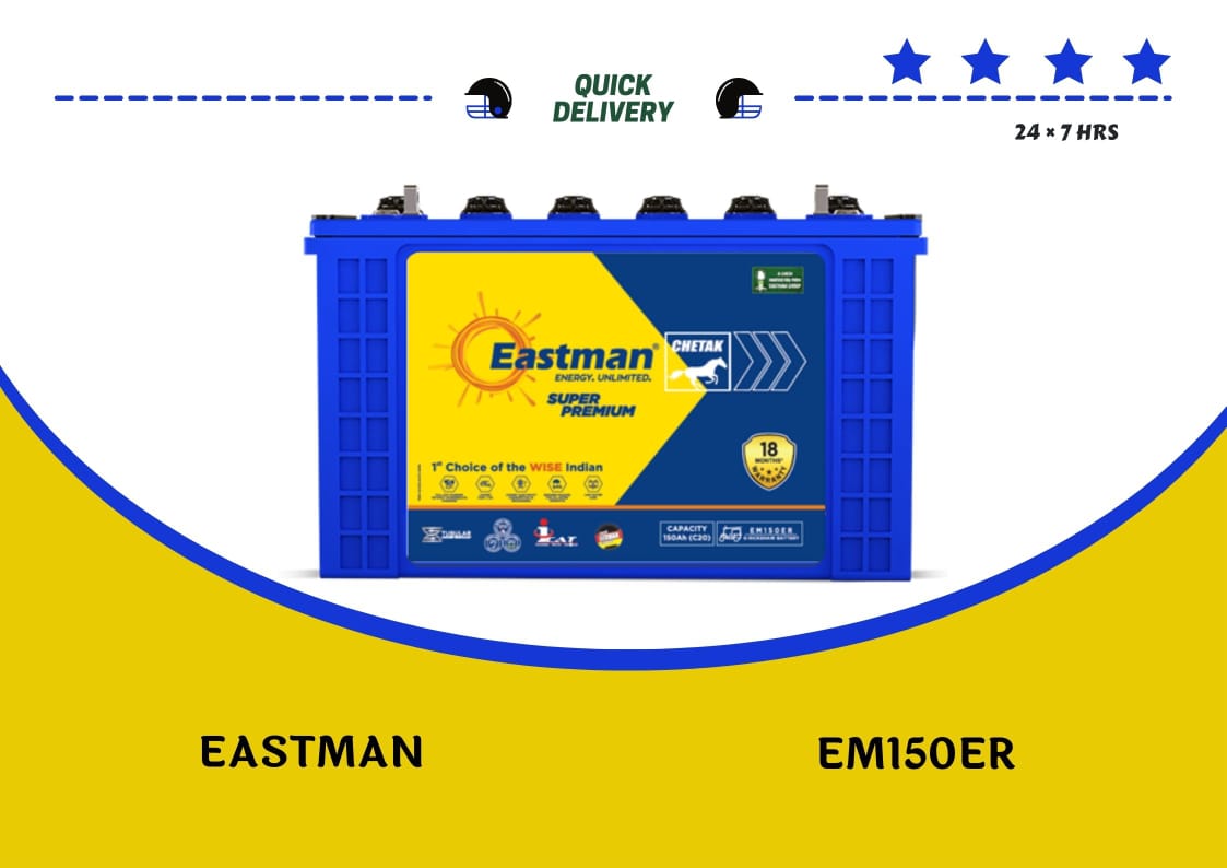 eastman e rickshaw battery em150er