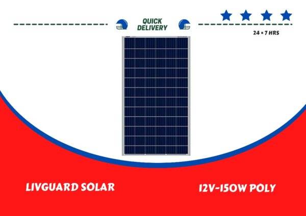 Livguard 12V-150W Polycrystalline