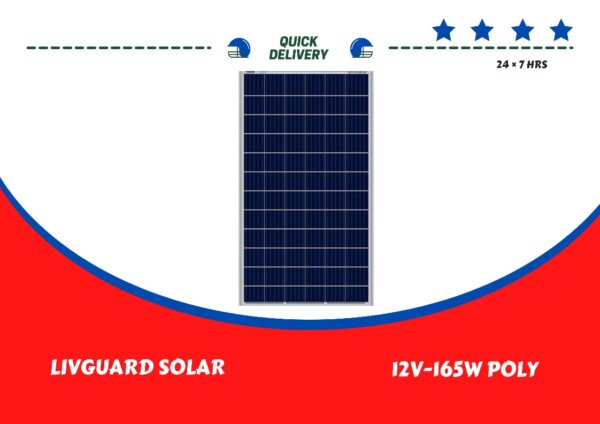 LIVGUARD 12V-165W Polycrystalline