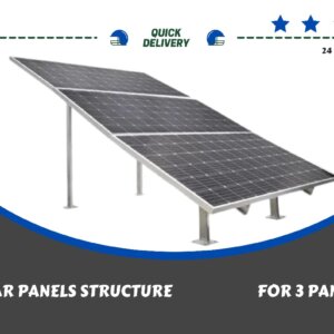 Navjeevan Solar 3 Panel Stand Vertical