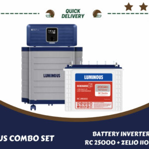 LUMINOUS RC25000 + ZELIO 1100 VA + LUMINOUS TROLLEY