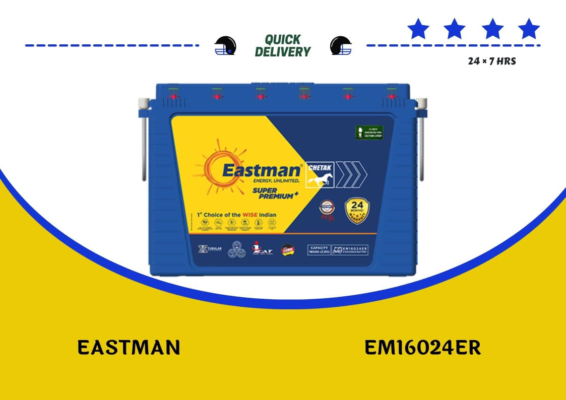 eastman e rickshaw battery em16024er (160 ah)