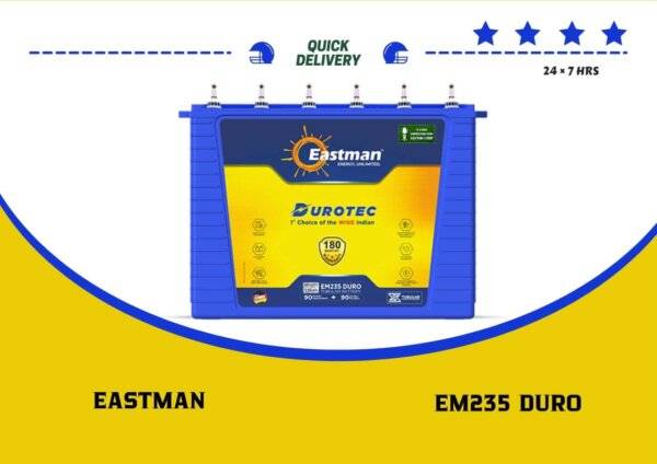 EASTMAN TUBULAR BATTERY EM235DURO