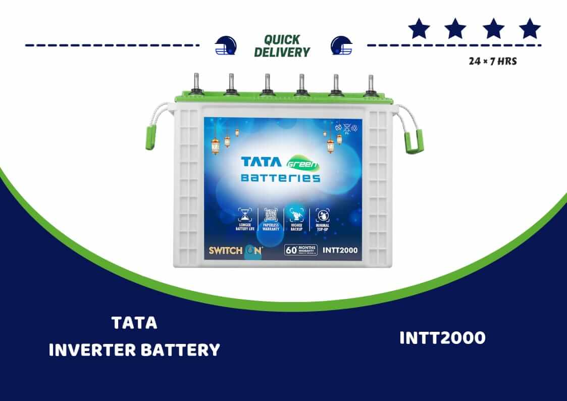 PHOTO OF TATAGREEN INVERTER BATTERY 160AH