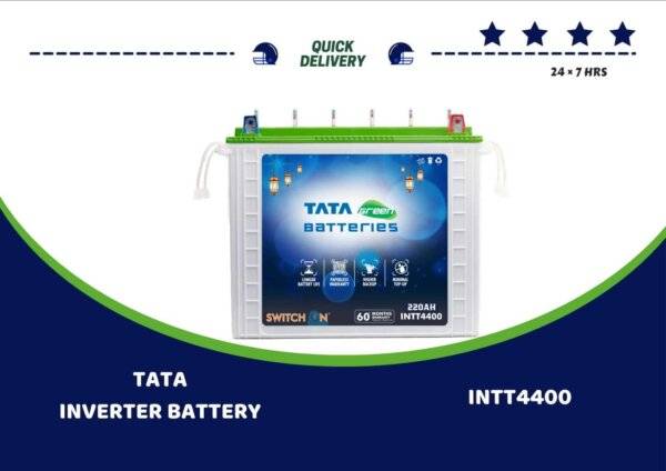 TATA TUBULAR BATTERY INTT4400 220AH