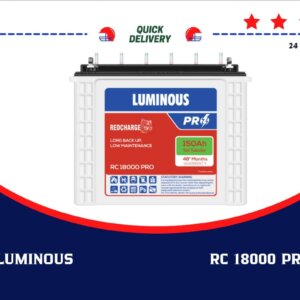 LUMINOUS INVERTER BATTERY RC18000 PRO