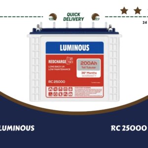 LUMINOUS INVERTER BATTERY RC25000 (200 AH)