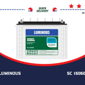 LUMINOUS INVERTER BATTERY SC16060 (135 AH)