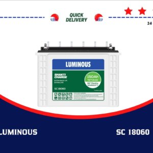 LUMINOUS INVERTER BATTERY SC18060 (150 AH)