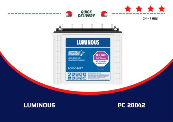 PIC OF LUMINOUS INVERTER BATTERY OF PC20042
