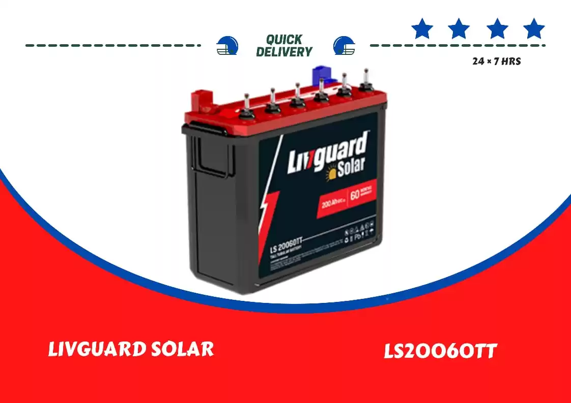 PIC OF LIVGUARD SOLAR INVERTER BATTERY LS20060TT