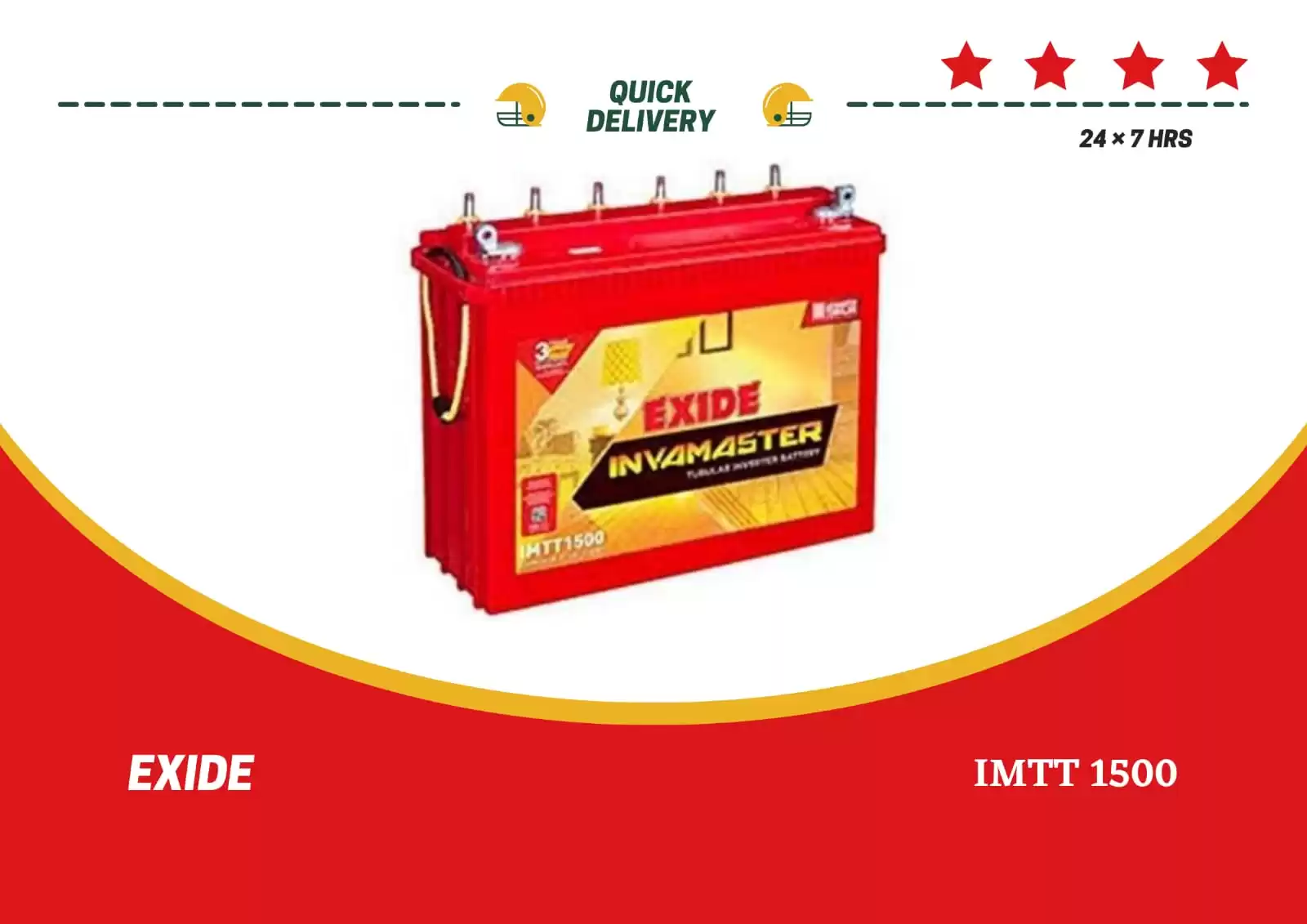 PIC OF EXIDE INVERTER BATTERY IMTT1500