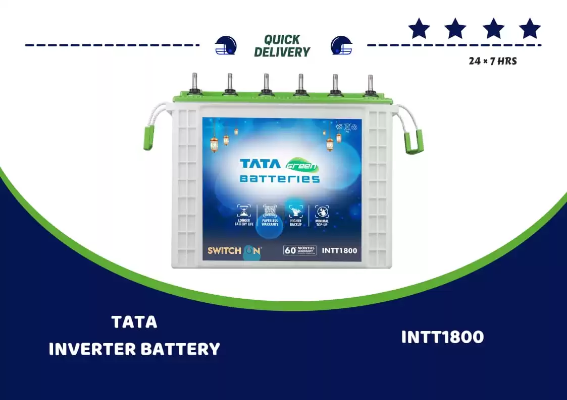 PIC OF TATAGREEN INVERTER BATTERY INTT1800