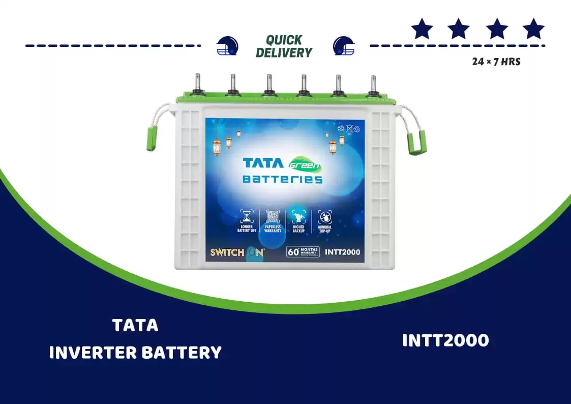 PIC OF TATAGREEN INVERTER BATTERY INTT2000