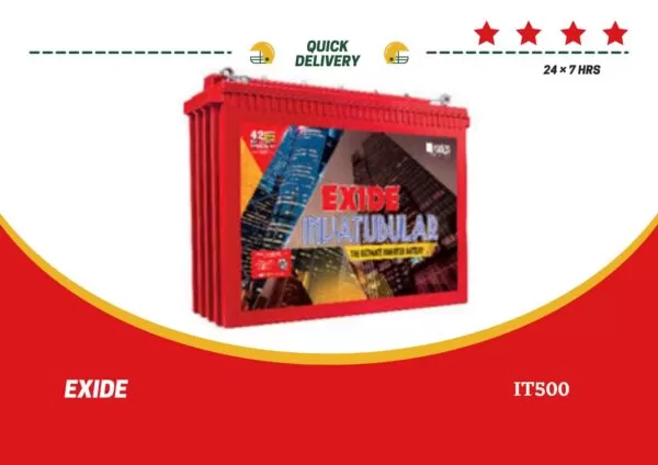 PIC OF EXIDE INVERTER BATTERY IT500