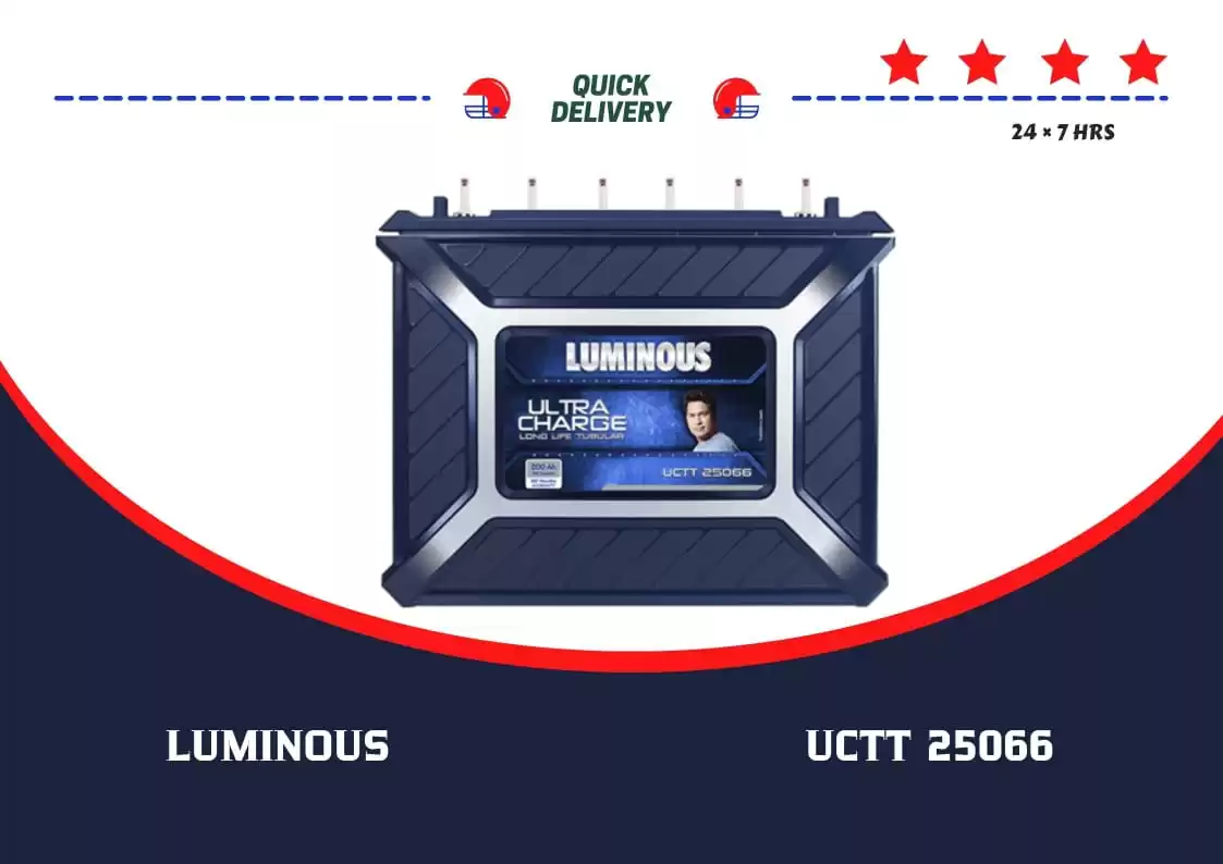 PIC OF LUMINOUS INVERTER BATTERY UCTT25066