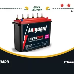 Higher Warranty Inverter Battery Livguard IT1672TT (160 AH)